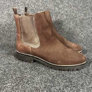 Thursday Boot Company Mens Everyday Chelsea Boot Size 8.5 Brown Suede